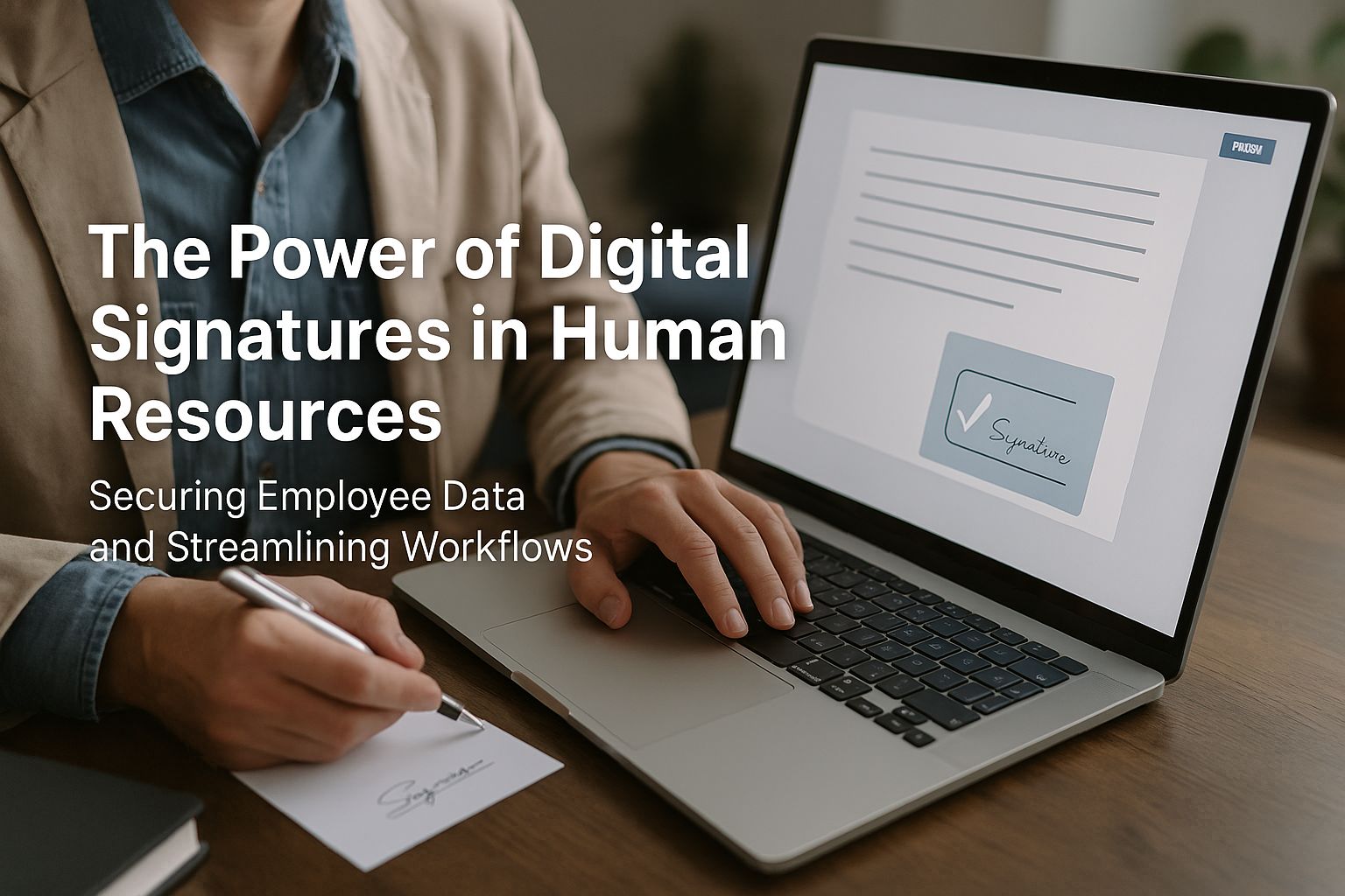 digital signature in humain ressource