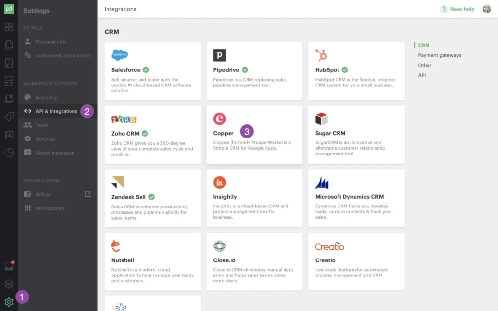 PandaDoc integration